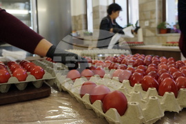 Бачковски манастир - Велики четвъртък - яйца