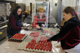 Бачковски манастир - Велики четвъртък - яйца