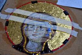 Бургас - храм - нова цветна мозайка