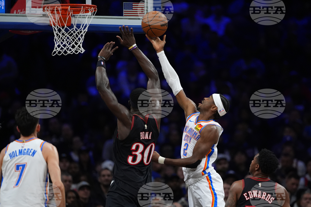 Thunder 76ers Basketball