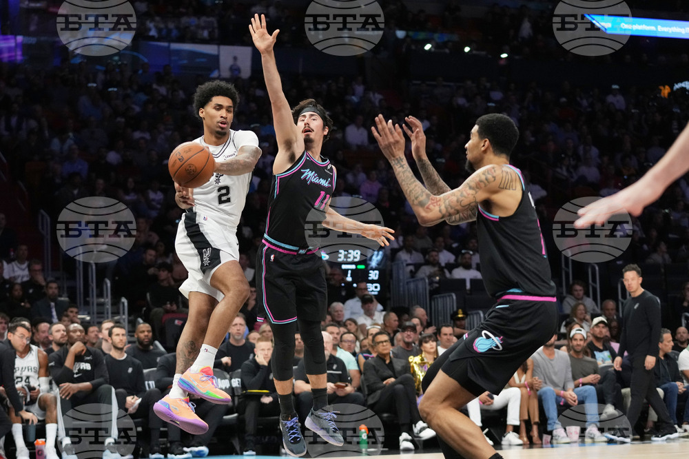 Spurs Heat Basketball