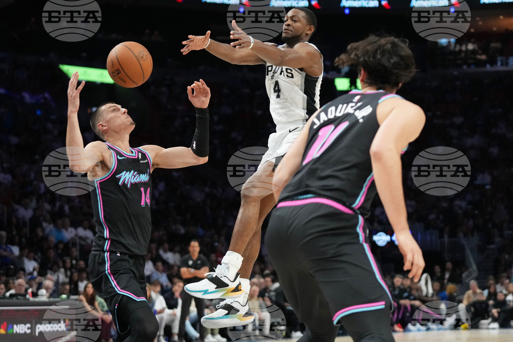 Spurs Heat Basketball