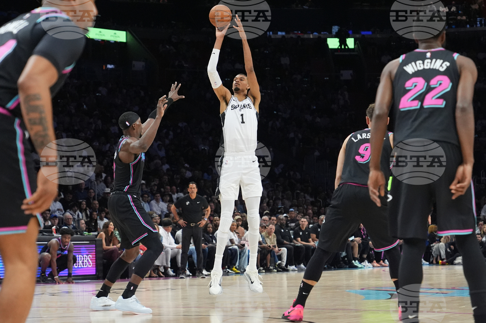 Spurs Heat Basketball