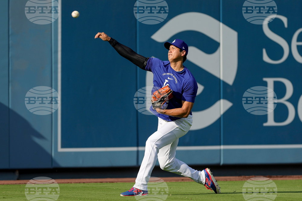 Angels Dodgers Baseball