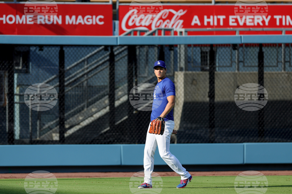 Angels Dodgers Baseball