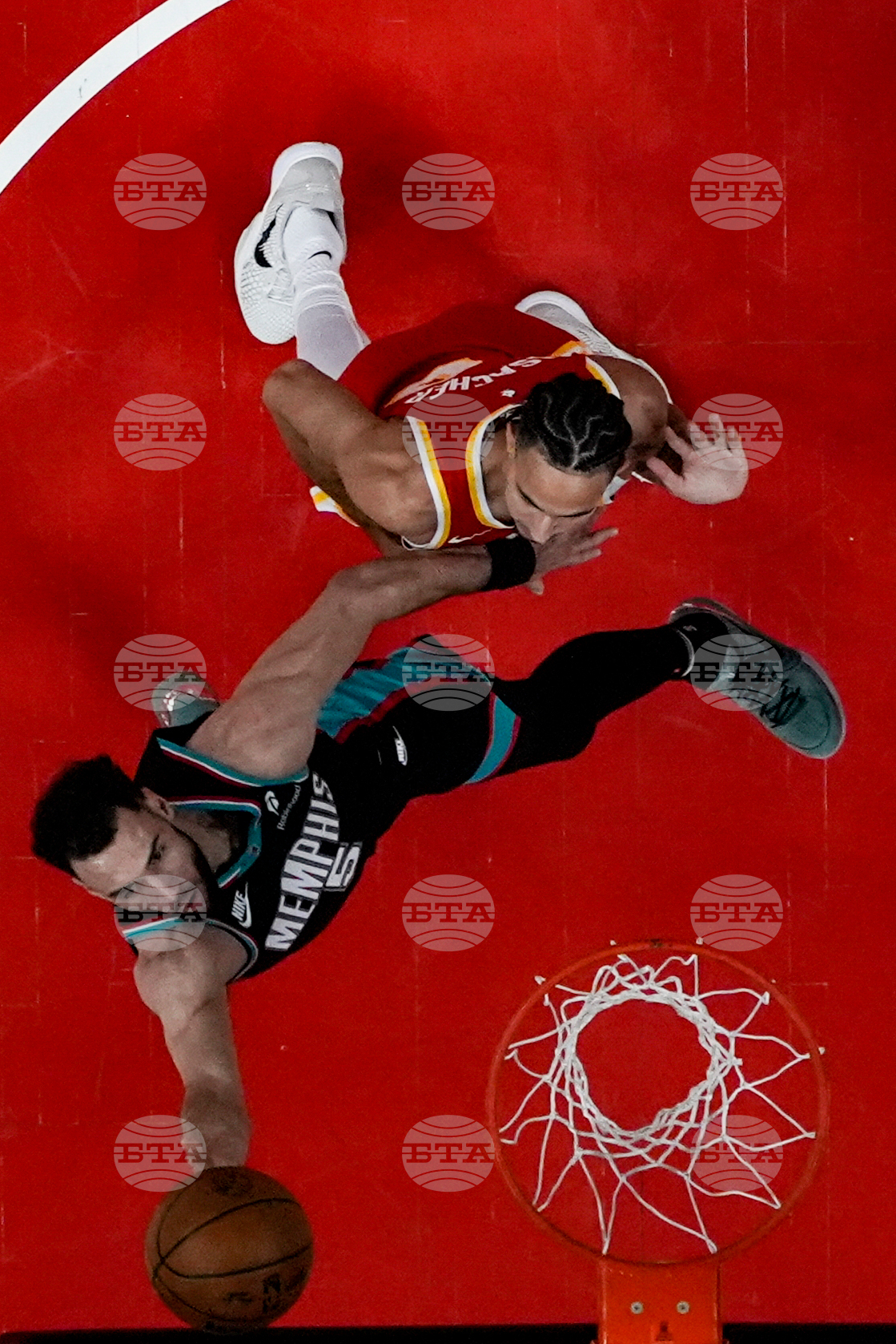 Grizzlies Hawks Basketball