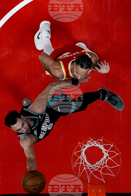 Grizzlies Hawks Basketball