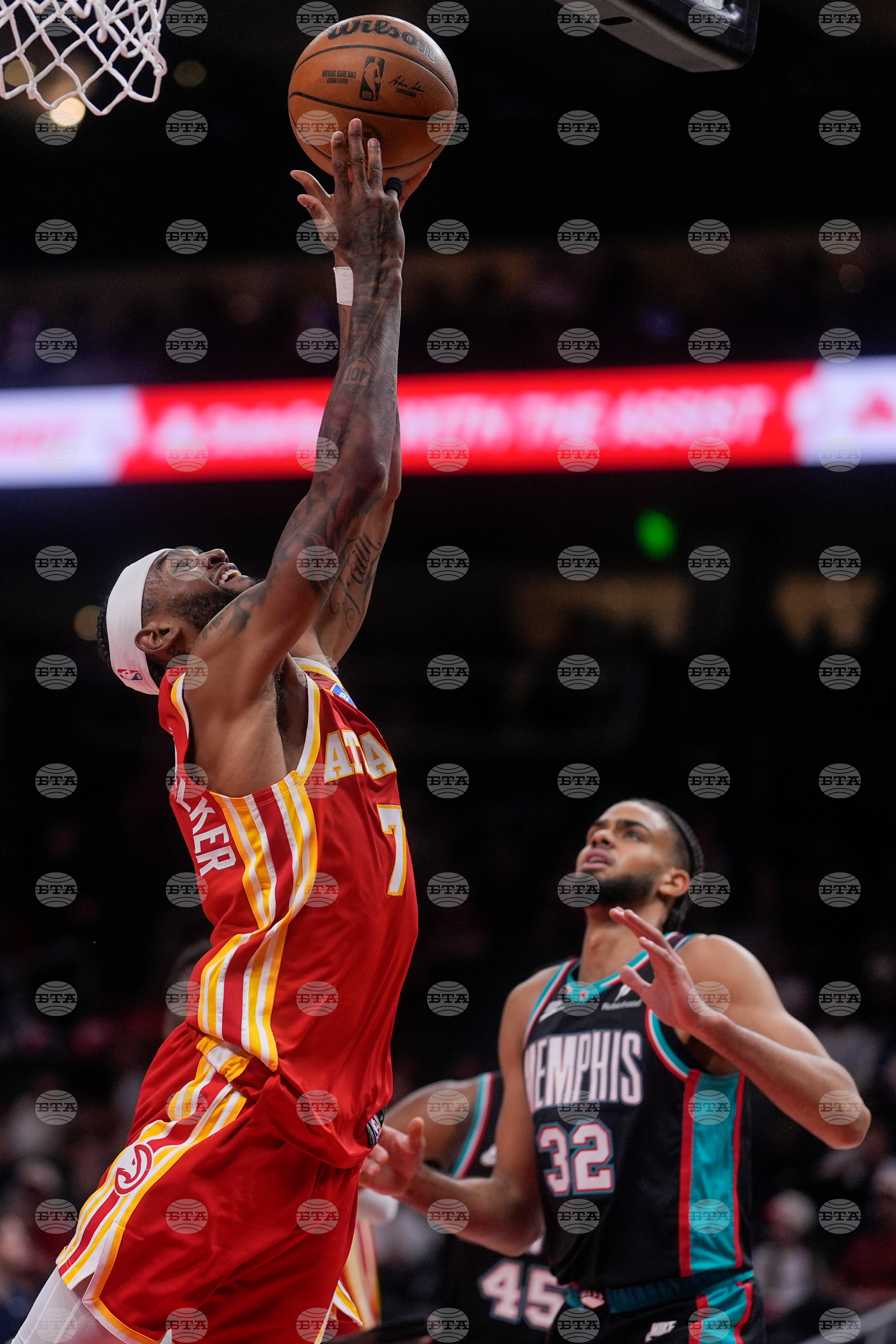 Grizzlies Hawks Basketball