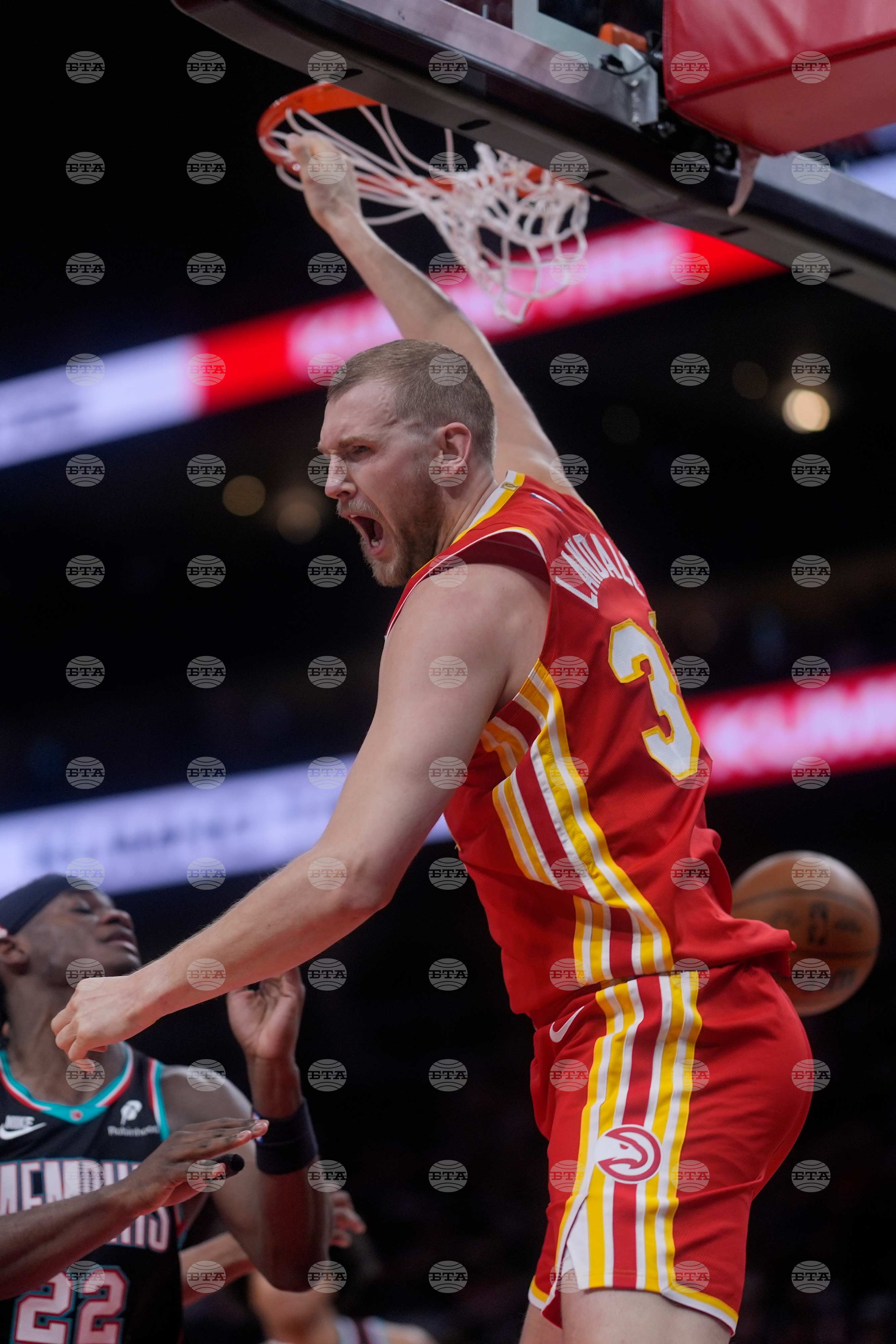 Grizzlies Hawks Basketball