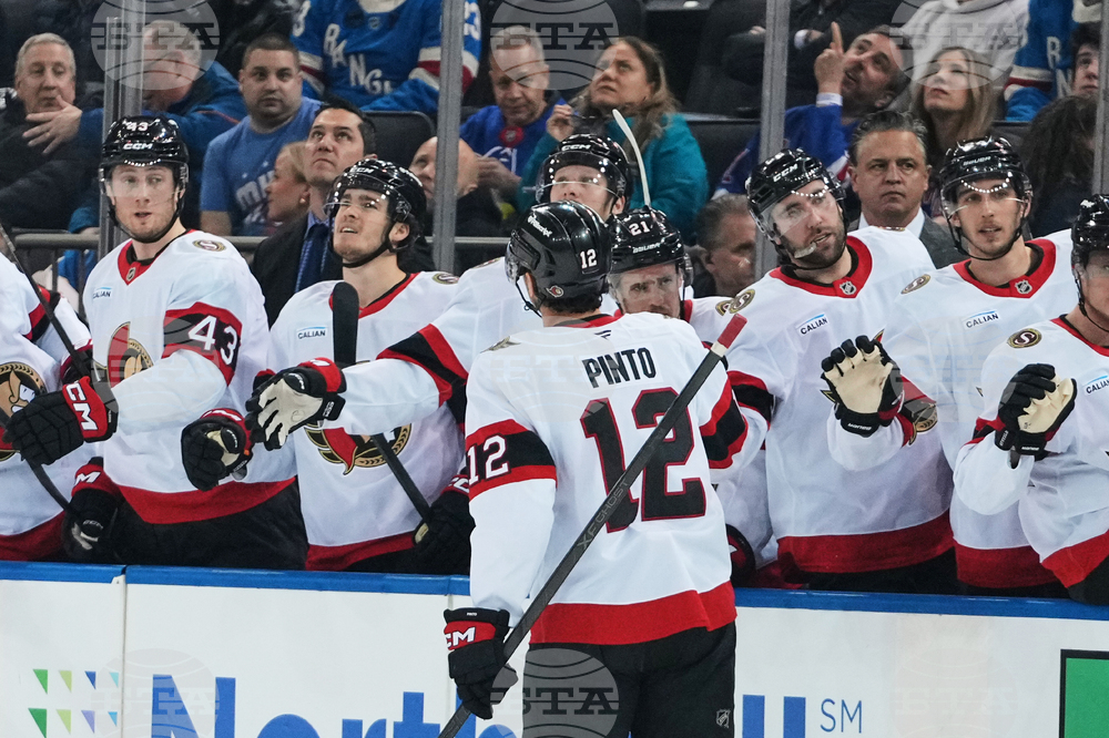 Senators Rangers Hockey