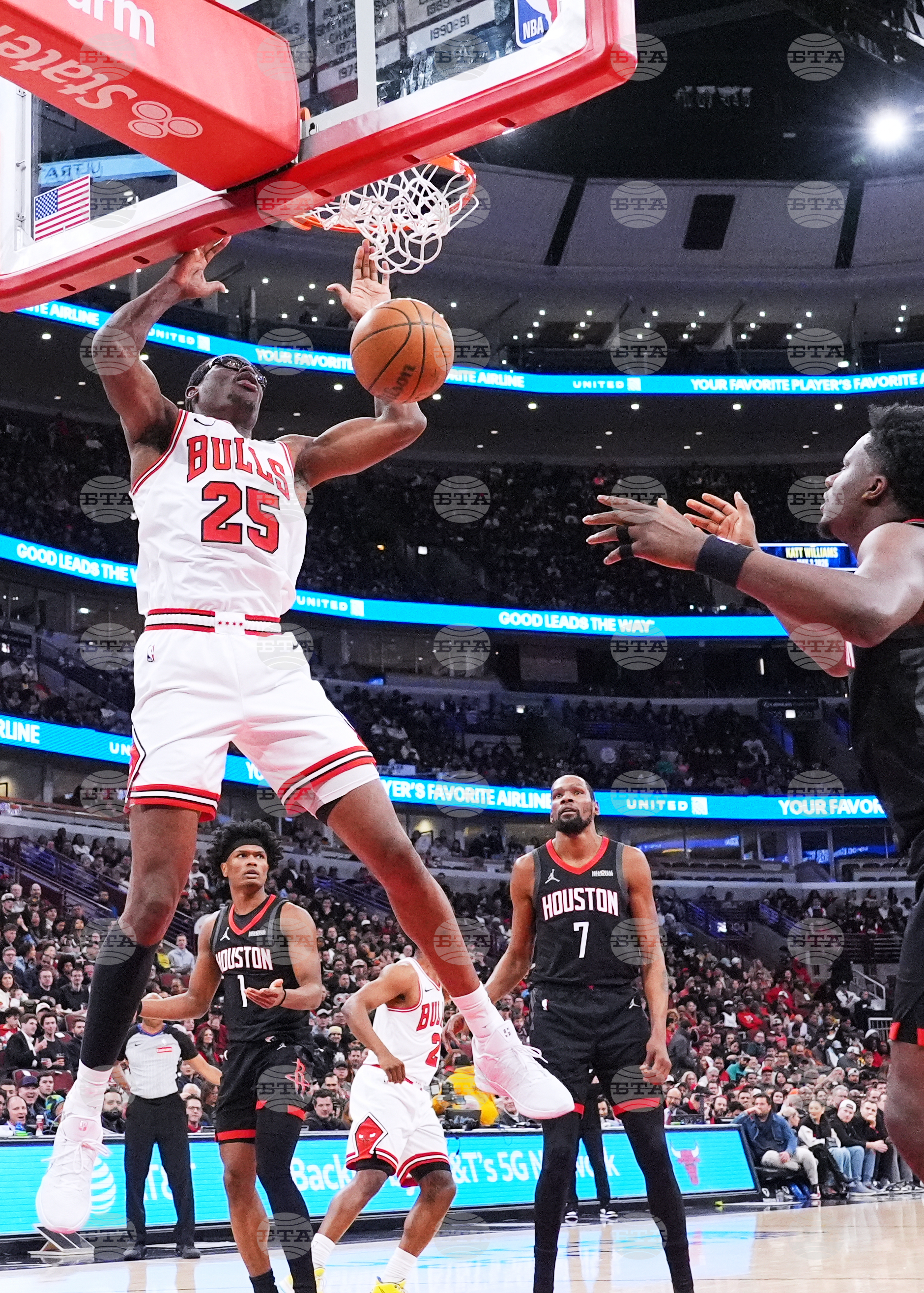 Rockets Bulls Basketball