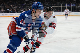 Senators Rangers Hockey