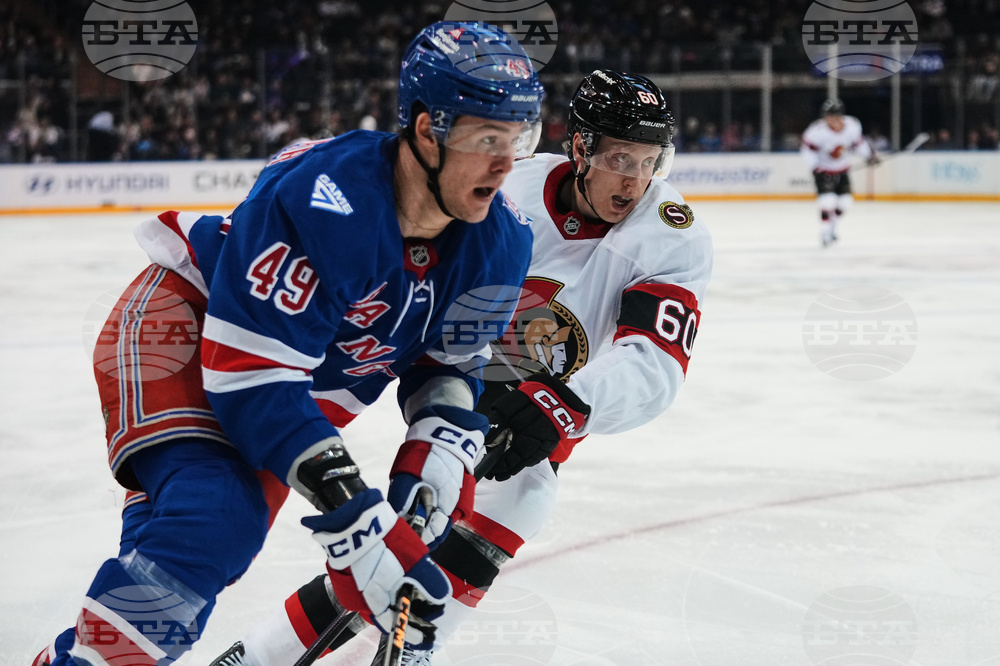 Senators Rangers Hockey