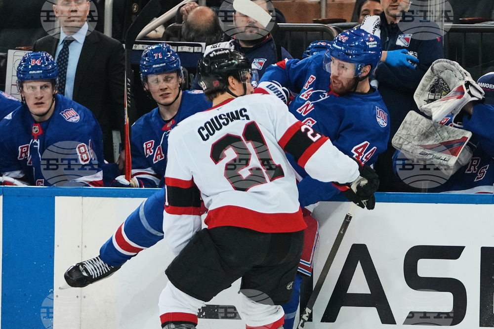 Senators Rangers Hockey