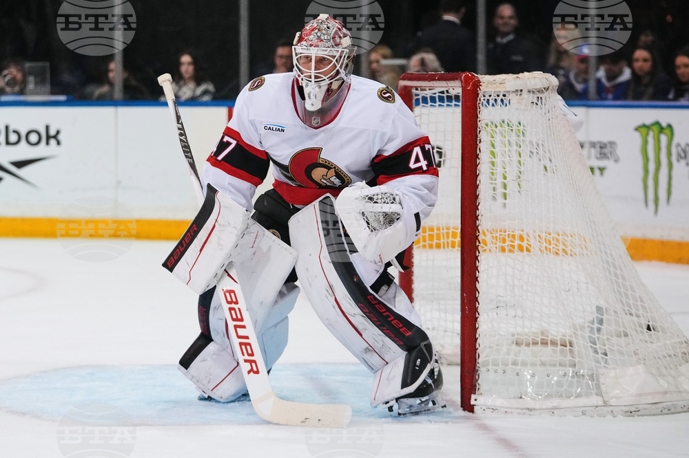 Senators Rangers Hockey