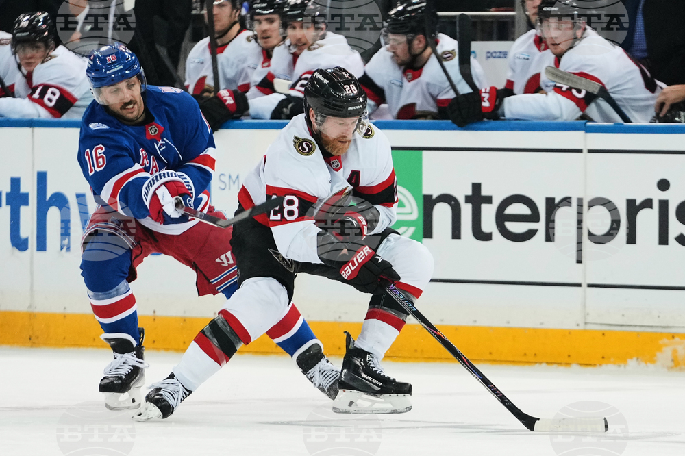 Senators Rangers Hockey