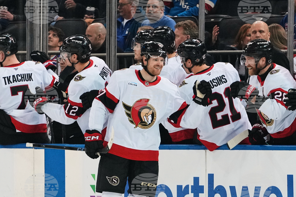 Senators Rangers Hockey