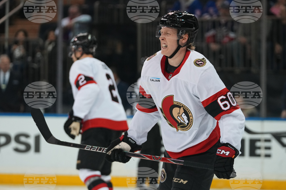 Senators Rangers Hockey