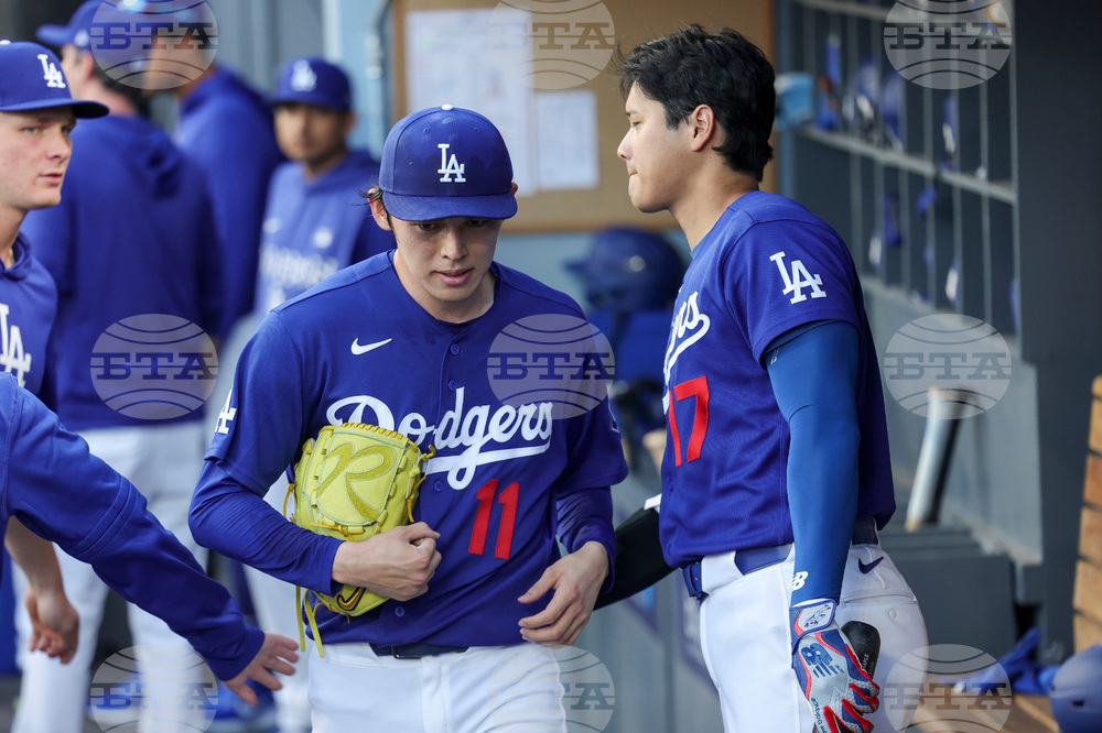 Angels Dodgers Baseball
