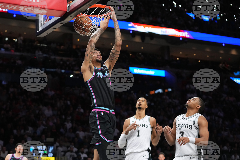 Spurs Heat Basketball