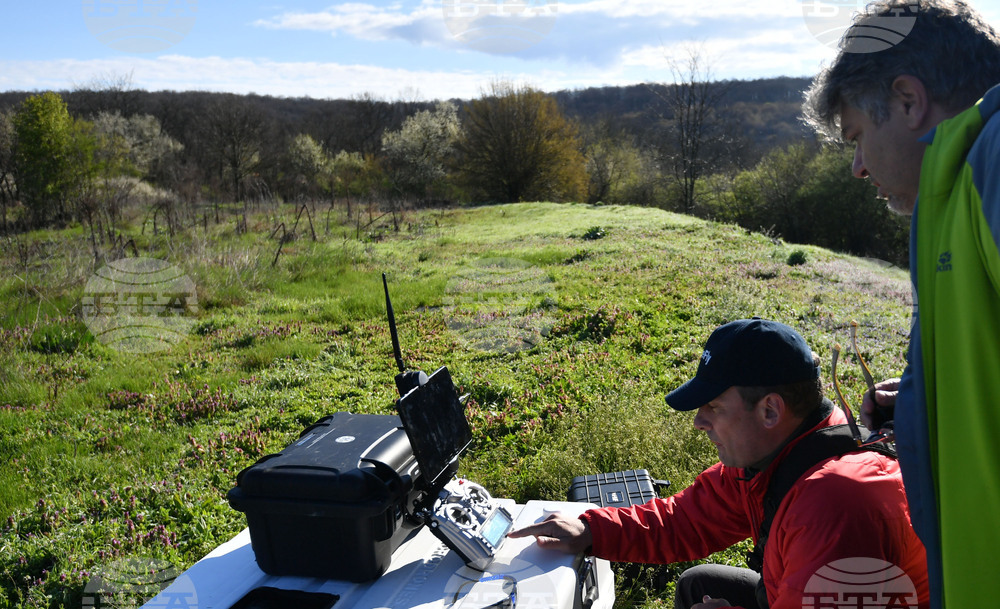 Село Свещари - резерват "Сборяново" - въздушно-лазерно сканиране