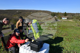 Село Свещари - резерват "Сборяново" - въздушно-лазерно сканиране