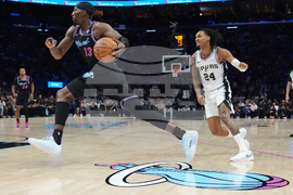 Spurs Heat Basketball