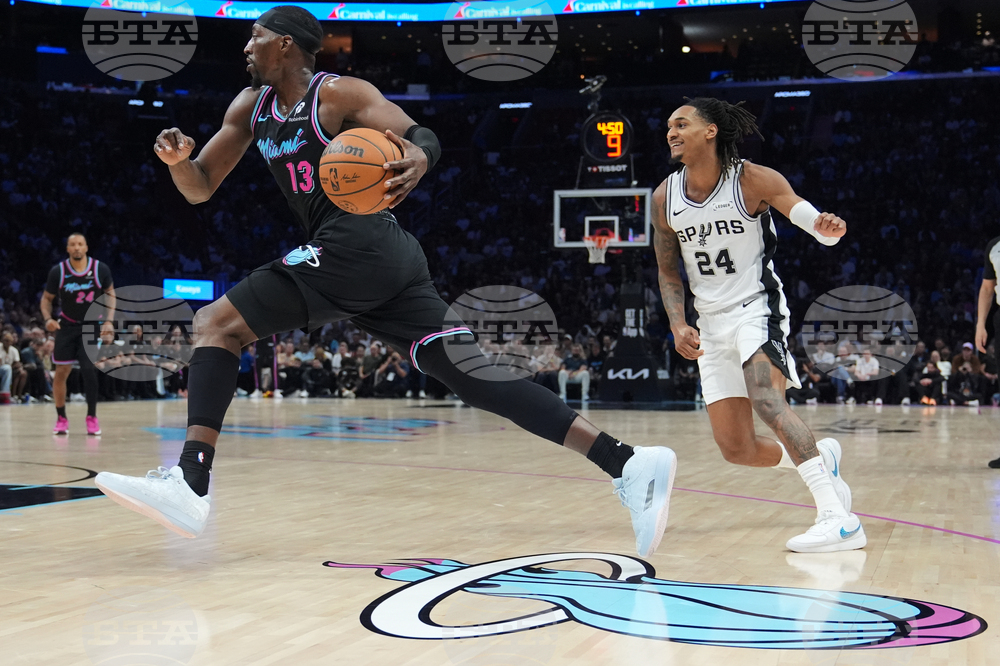 Spurs Heat Basketball