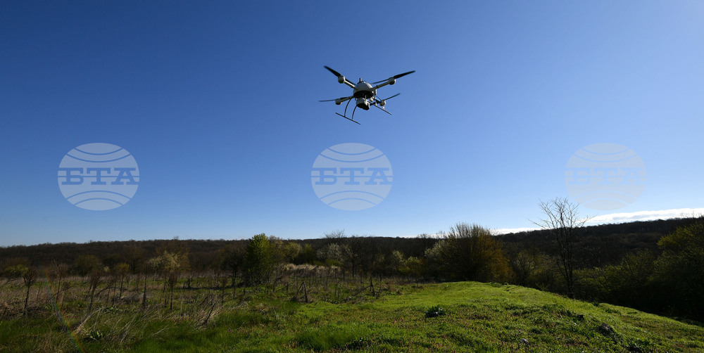 Село Свещари - резерват "Сборяново" - въздушно-лазерно сканиране