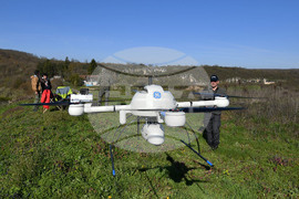 Село Свещари - резерват "Сборяново" - въздушно-лазерно сканиране