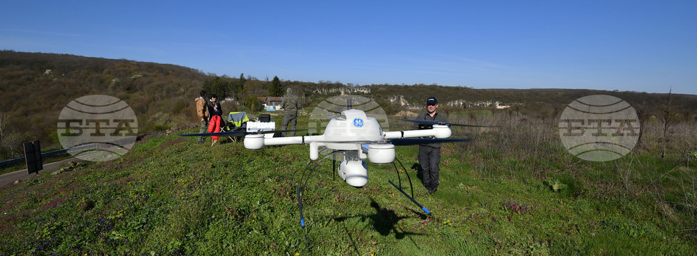 Село Свещари - резерват "Сборяново" - въздушно-лазерно сканиране