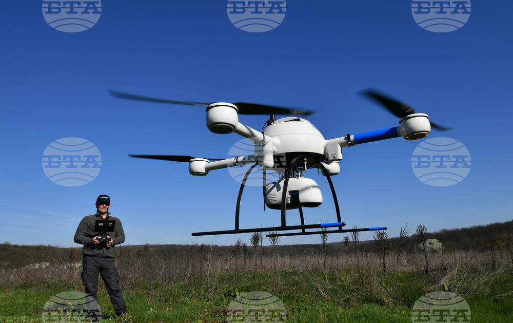 Село Свещари - резерват "Сборяново" - въздушно-лазерно сканиране