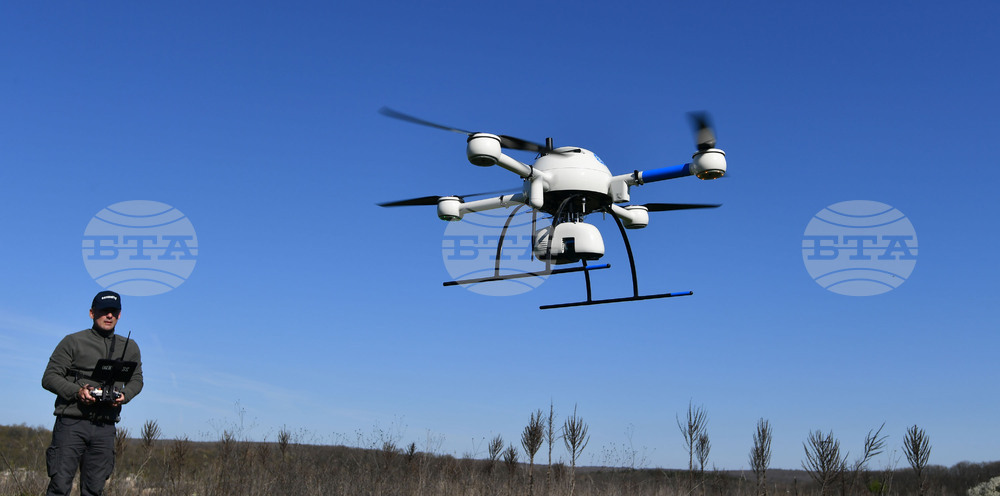 Село Свещари - резерват "Сборяново" - въздушно-лазерно сканиране