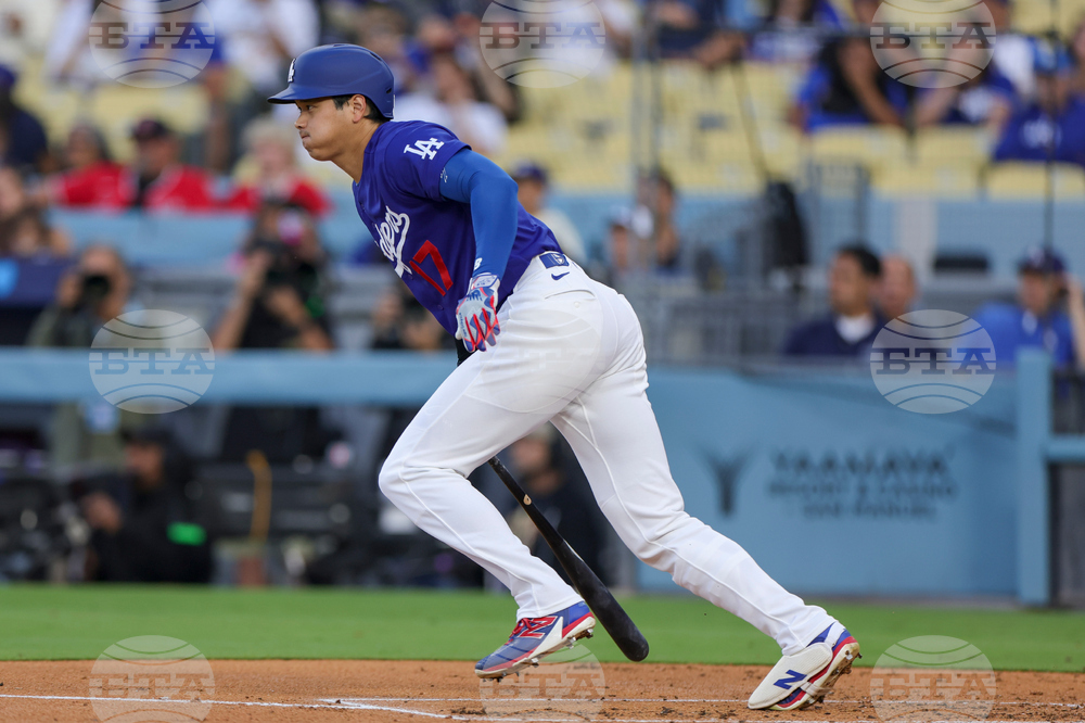 Angels Dodgers Baseball