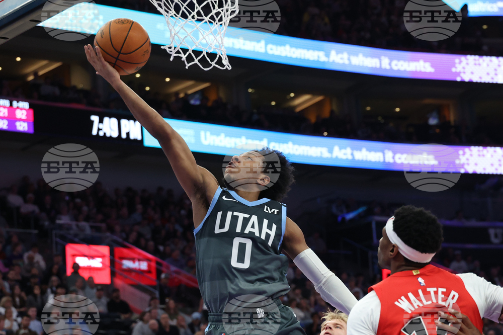 Raptors Jazz Basketball