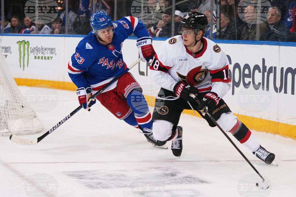 Senators Rangers Hockey