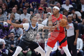 Raptors Jazz Basketball