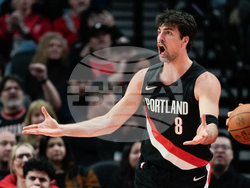 Nets Trail Blazers Basketball