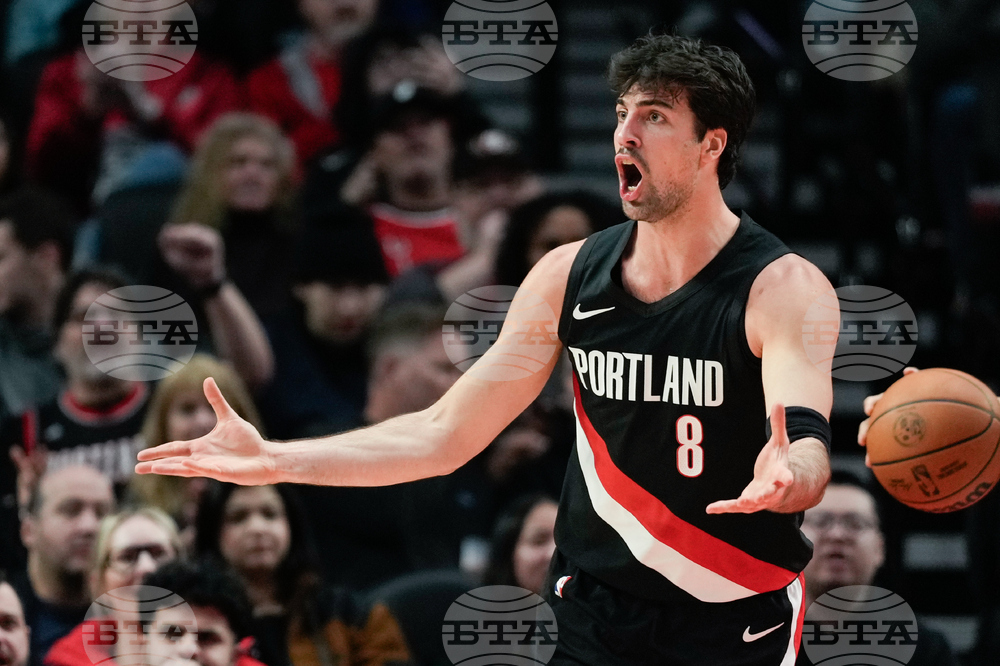 Nets Trail Blazers Basketball