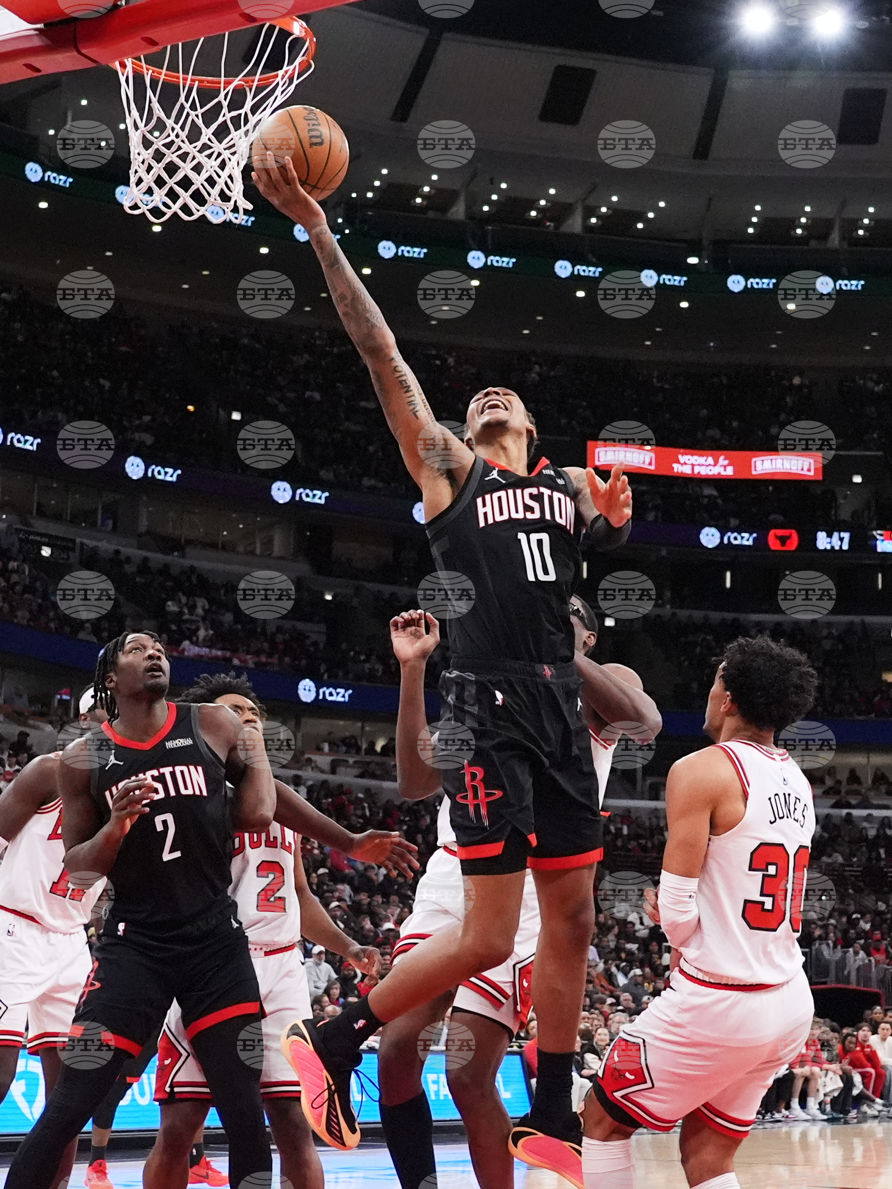 Rockets Bulls Basketball