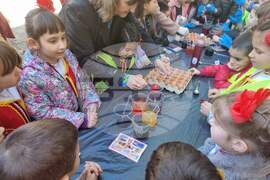 Стара Загора - боядисване на яйца