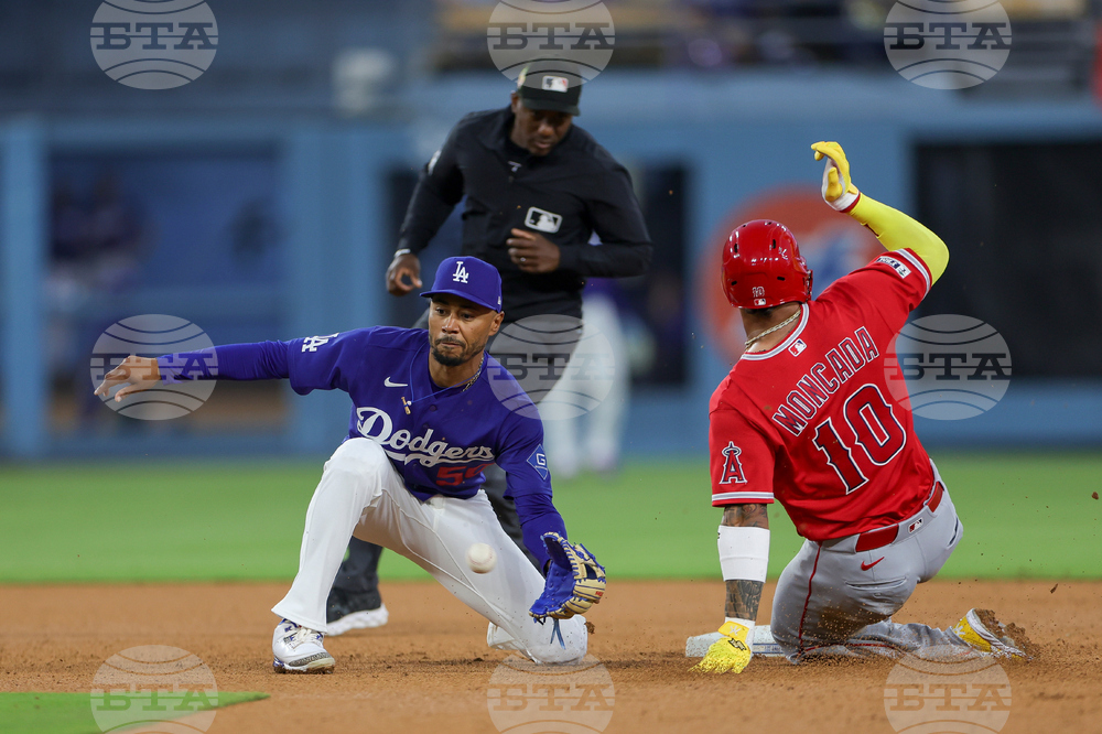 Angels Dodgers Baseball