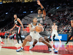 Nets Trail Blazers Basketball