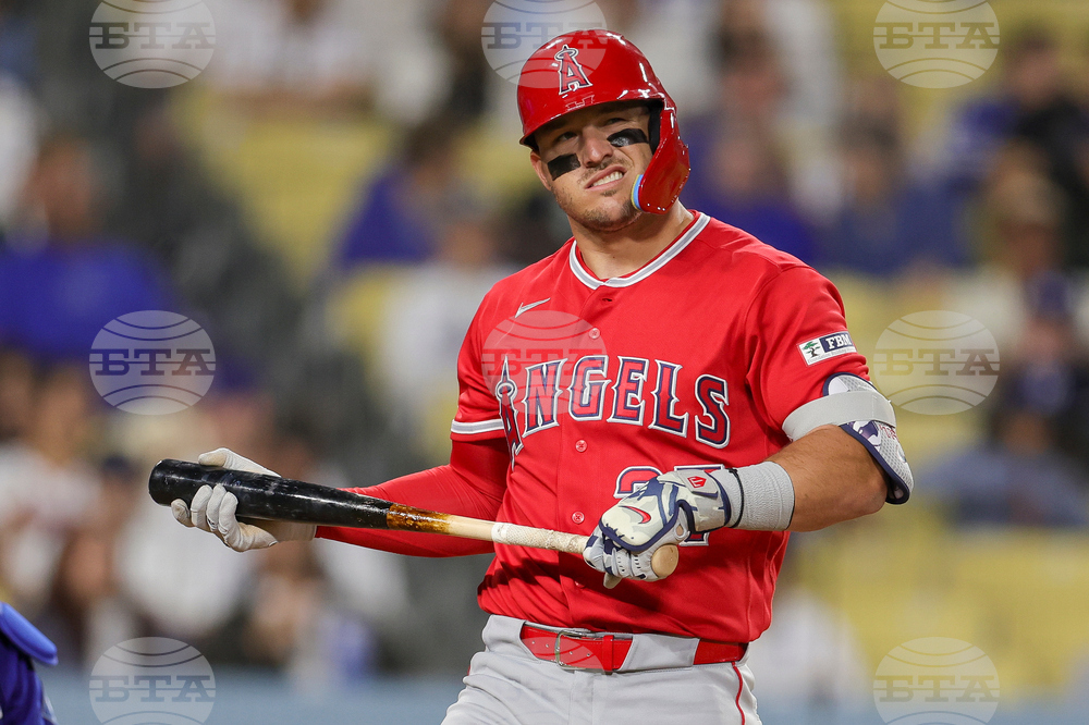 Angels Dodgers Baseball