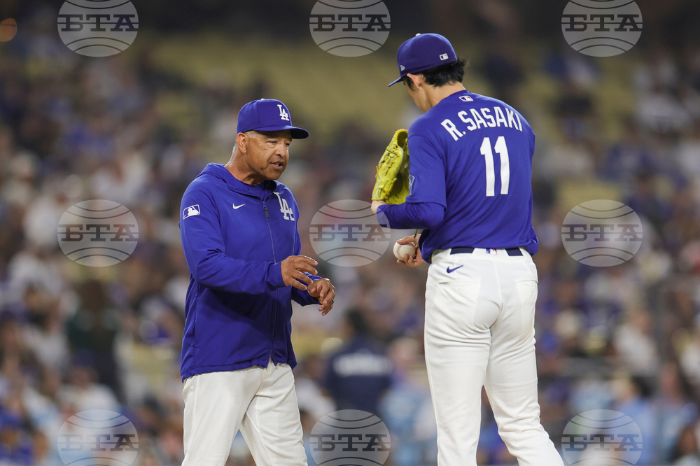 Angels Dodgers Baseball