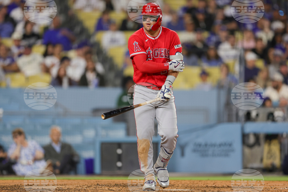 Angels Dodgers Baseball