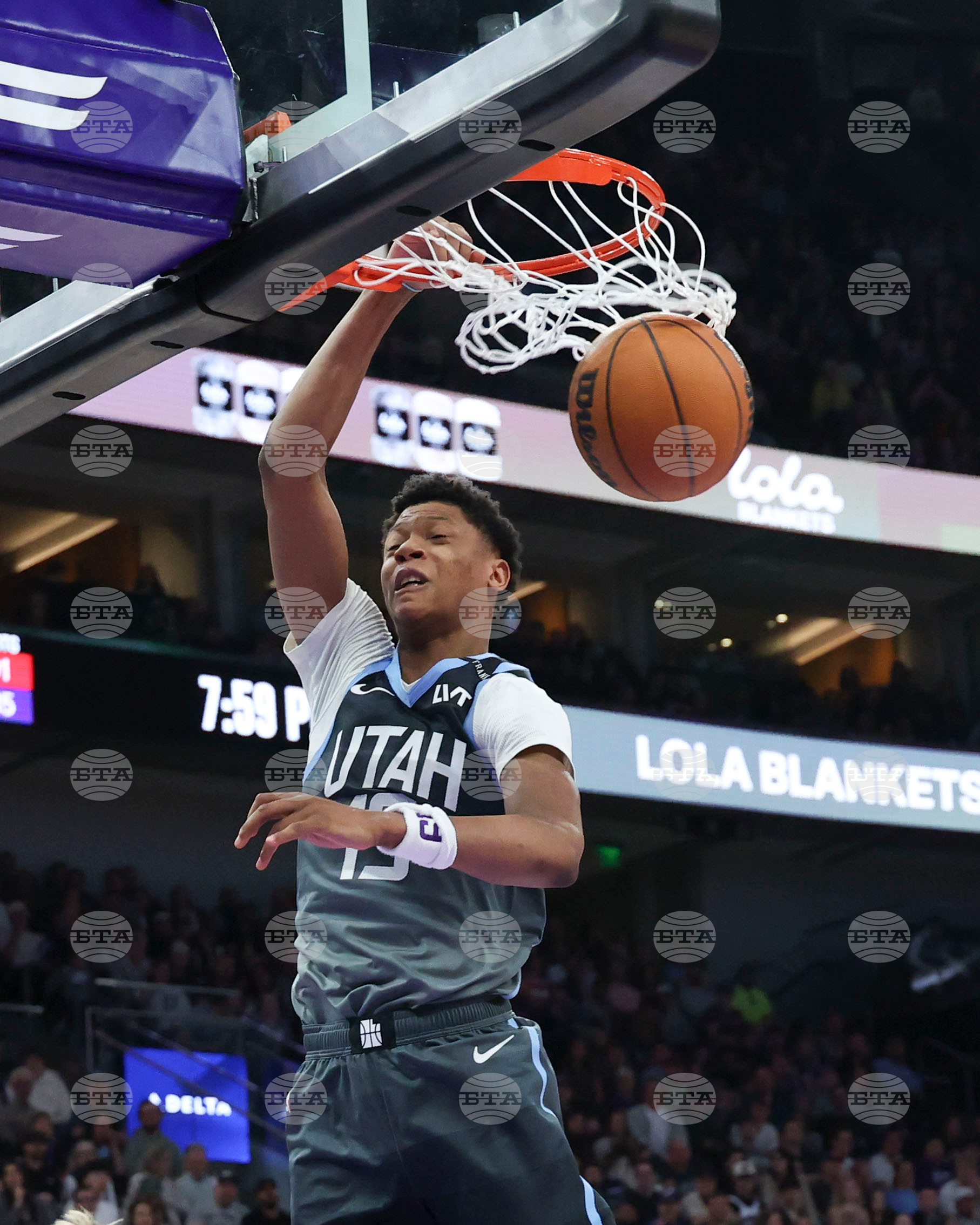 Raptors Jazz Basketball