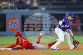 Angels Dodgers Baseball