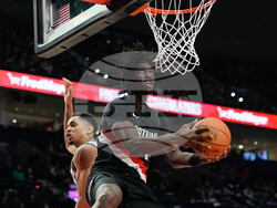 Nets Trail Blazers Basketball