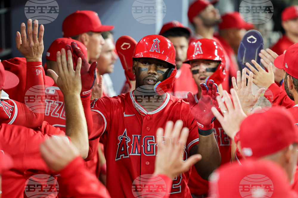 Angels Dodgers Baseball